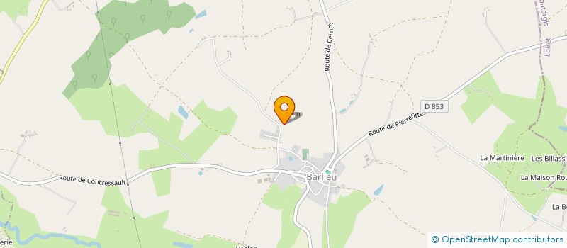 localisation de l'entreprise SCI LES HOUILLERES  SUBLIGNY