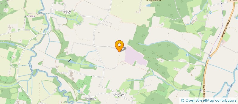 localisation de l'entreprise SCI LES HOUX  NERAC