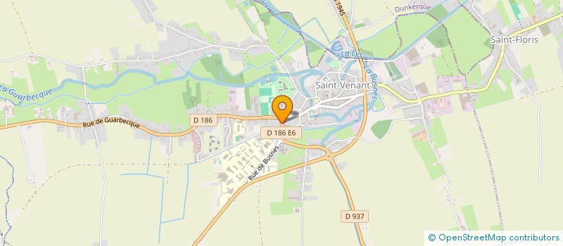 localisation de l'entreprise SCI LES HUILERIES  SAINT-VENANT