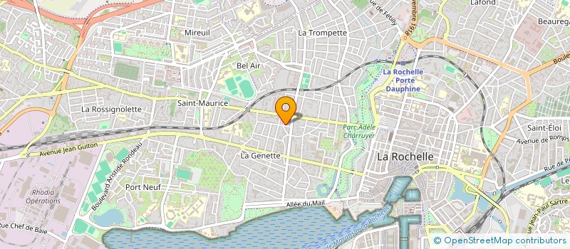 localisation de l'entreprise SCI LES HUPIONS  LA ROCHELLE