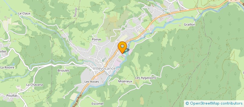 localisation de l'entreprise SCI LES IBERIS  VILLEVOCANCE