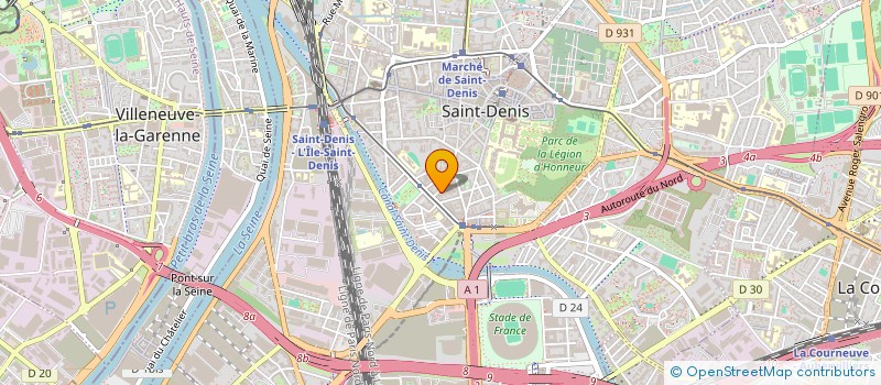 localisation de l'entreprise SCI LES IDIOTES à SAINT-DENIS