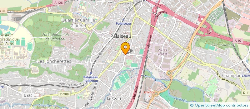 localisation de l'entreprise SCI LES IFS à PALAISEAU