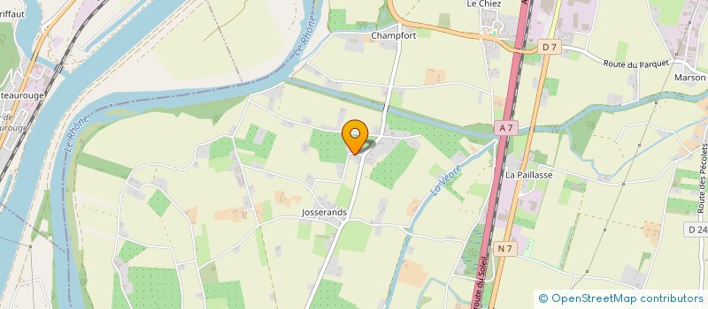 localisation de l'entreprise SCI LES IGNES  ETOILE-SUR-RHONE