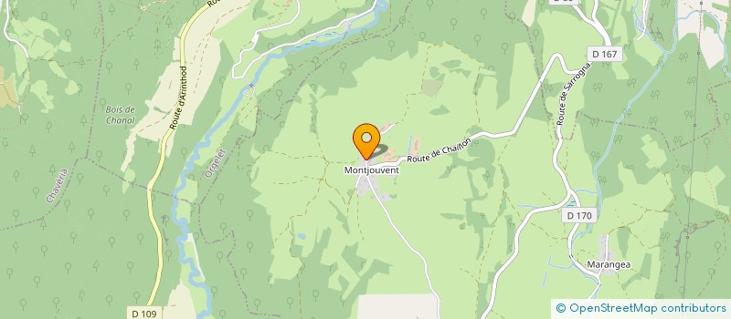 localisation de l'entreprise SCI LES III CROIX  SARROGNA