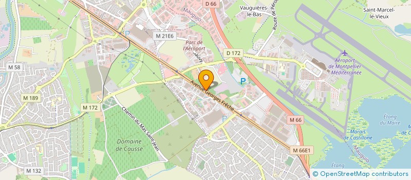localisation de l'entreprise SCI LES ILES  PEROLS