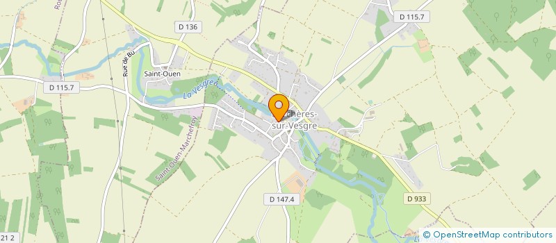 localisation de l'entreprise SCI LES ILES à BERCHERES-SUR-VESGRE