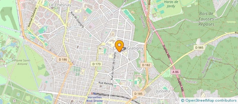 localisation de l'entreprise SCI LES ILES D'OR à VERSAILLES