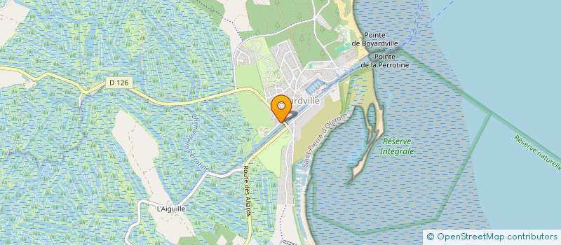 localisation de l'entreprise SCI LES ILES DE L'OCEAN  SAINT-GEORGES-D'OLERON