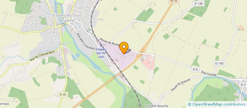 localisation de l'entreprise SCI LES IMAGES à CLOYES-LES-TROIS-RIVIERES