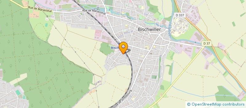 localisation de l'entreprise SCI LES INDEPENDANTS  BISCHWILLER