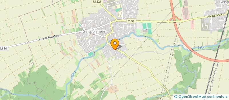 localisation de l'entreprise SCI LES INNOCENTS  GEISPOLSHEIM