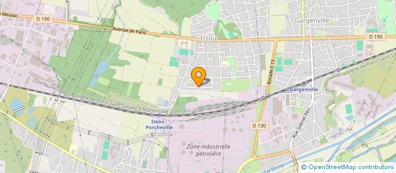 localisation de l'entreprise SCI LES INSEPARABLES  ISSOU