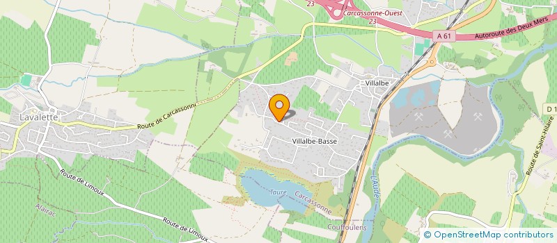 localisation de l'entreprise SCI LES INTREPIDES à CARCASSONNE