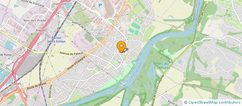 localisation de l'entreprise SCI LES IRIS  PORTET-SUR-GARONNE