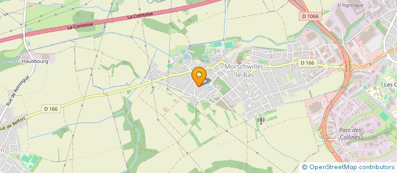 localisation de l'entreprise SCI LES IRIS  MORSCHWILLER-LE-BAS