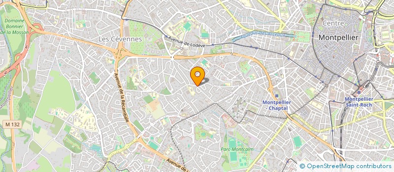 localisation de l'entreprise SCI LES IRIS à MONTPELLIER