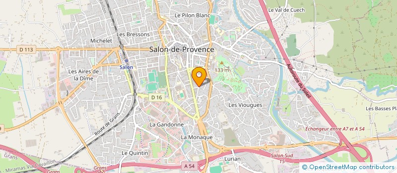 localisation de l'entreprise SCI LES IRIS  SALON-DE-PROVENCE