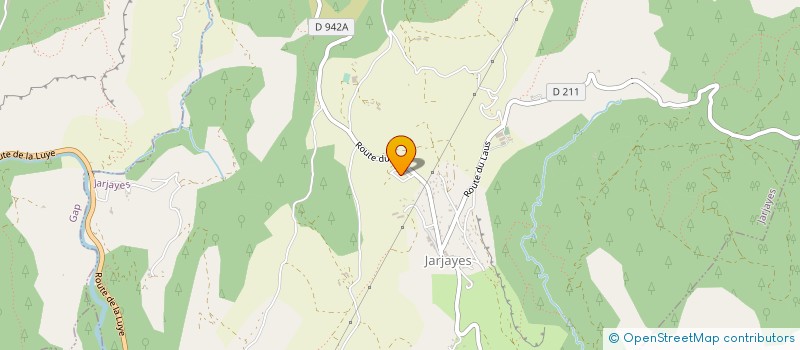 localisation de l'entreprise SCI LES IRIS  JARJAYES