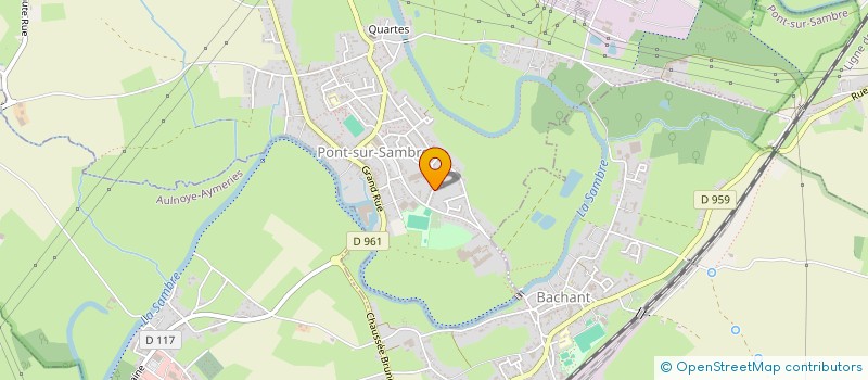 localisation de l'entreprise SCI LES IRIS  PONT-SUR-SAMBRE