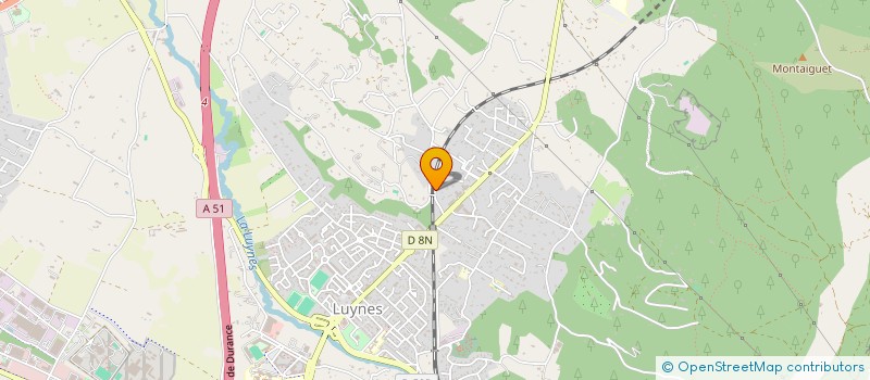 localisation de l'entreprise SCI LES IRIS à AIX-EN-PROVENCE