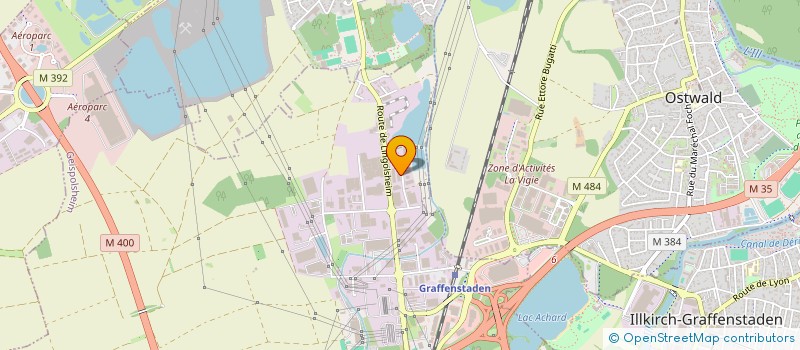 localisation de l'entreprise SCI LES IRIS  GEISPOLSHEIM