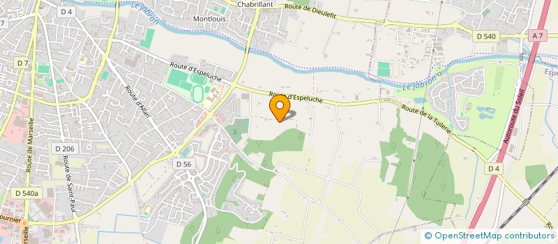localisation de l'entreprise SCI LES IRIS à MONTELIMAR