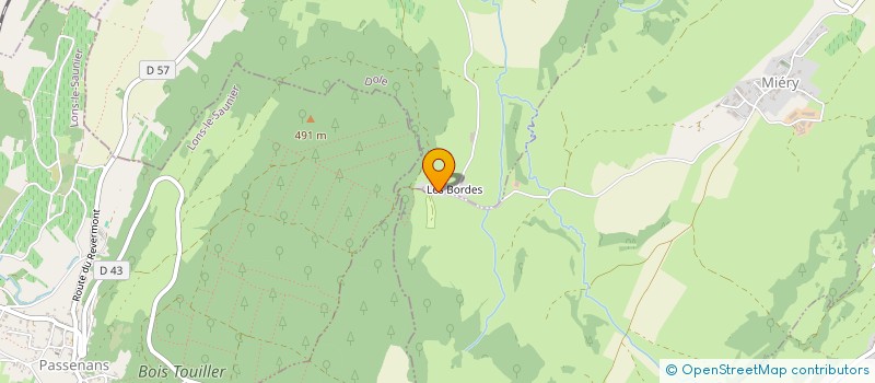 localisation de l'entreprise SCI LES ISLES  TOULOUSE-LE-CHATEAU