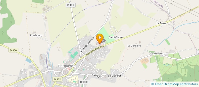 localisation de l'entreprise SCI LES ISLES à BRICQUEBEC-EN-COTENTIN