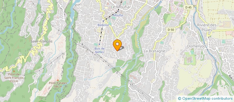 localisation de l'entreprise SCI LES JACARANDAS à SAINT-DENIS