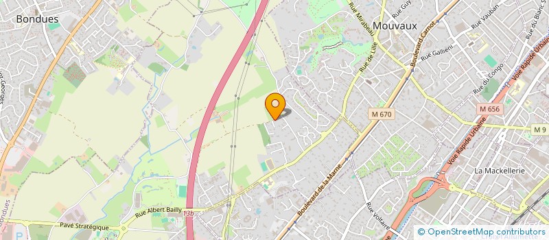 localisation de l'entreprise SCI LES JACARANDAS à MARCQ-EN-BARŒUL