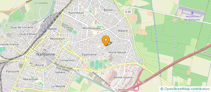 localisation de l'entreprise SCI LES JACINTHES à NARBONNE