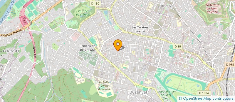 localisation de l'entreprise SCI LES JACYNTHES à RUEIL-MALMAISON