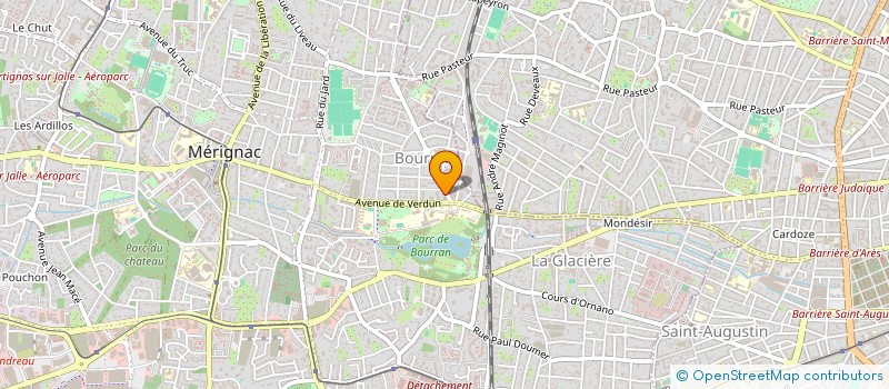 localisation de l'entreprise SCI LES JARDINES à MERIGNAC