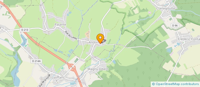 localisation de l'entreprise SCI LES JARDINETS  MALBOUHANS