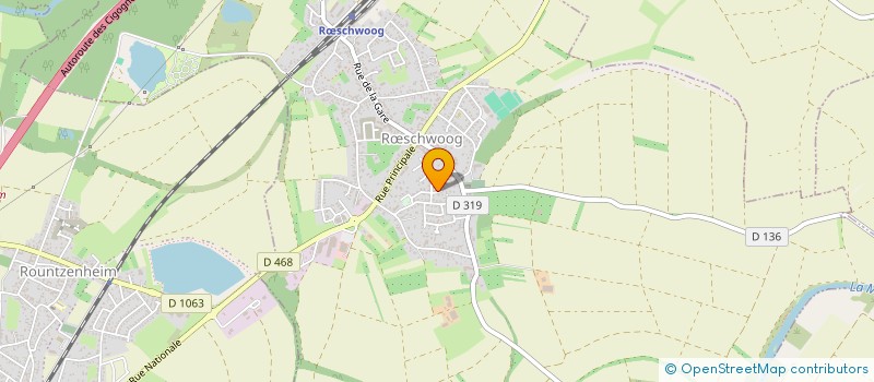 localisation de l'entreprise SCI LES JARDINIERS  RSCHWOOG