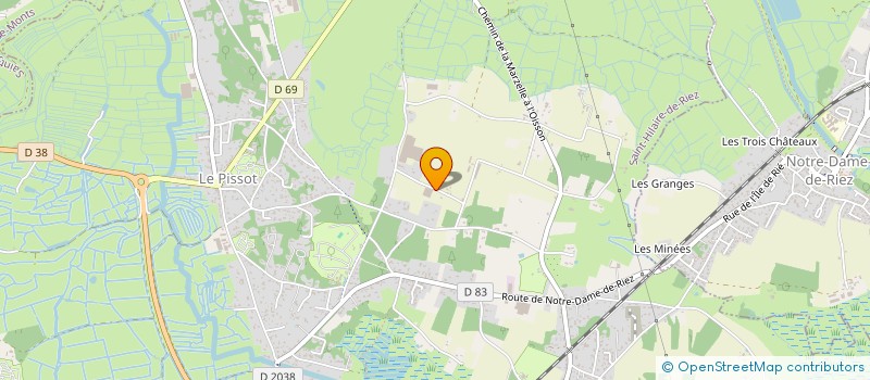 localisation de l'entreprise SCI LES JARDINS à SAINT-HILAIRE-DE-RIEZ