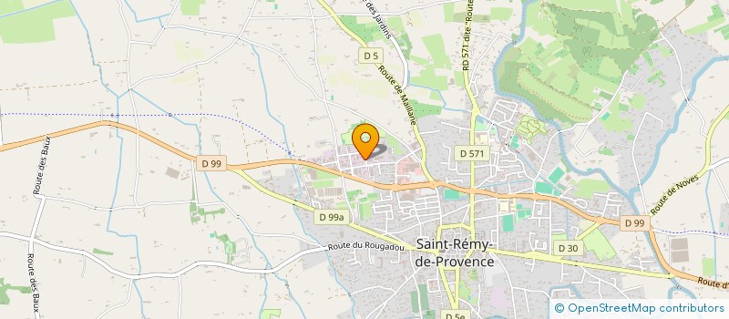 localisation de l'entreprise SCI LES JARDINS à SAINT-REMY-DE-PROVENCE