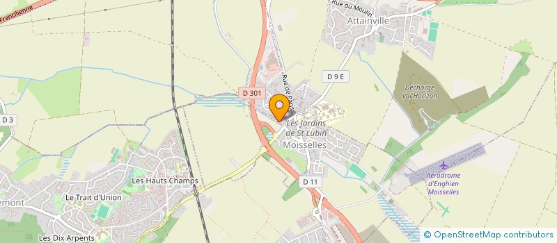 localisation de l'entreprise SCI LES JARDINS  BAILLET-EN-FRANCE