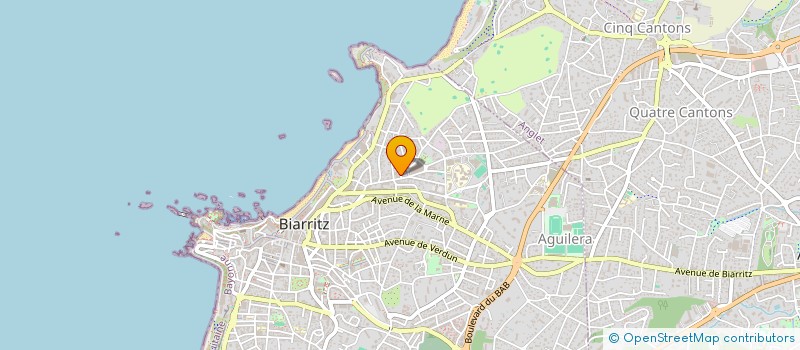 localisation de l'entreprise SCI LES JARDINS à BIARRITZ