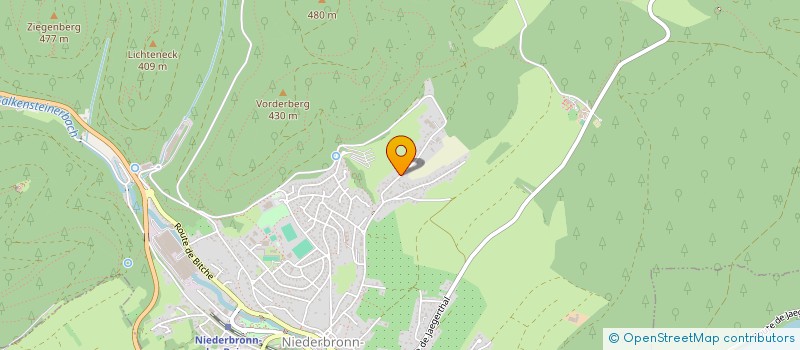 localisation de l'entreprise SCI LES JARDINS  NIEDERBRONN-LES-BAINS