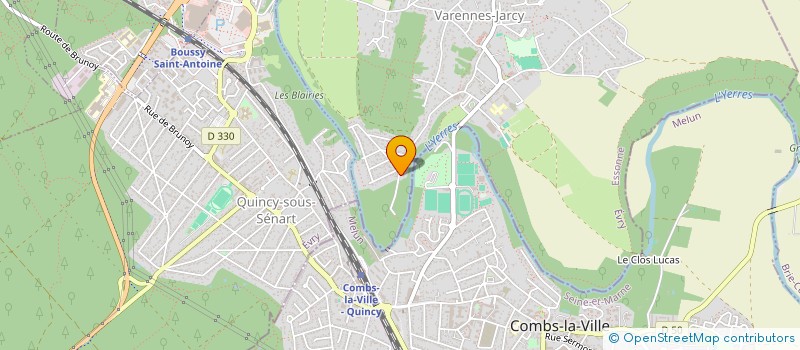 localisation de l'entreprise SCI LES JARDINS  VARENNES-JARCY