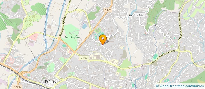 localisation de l'entreprise SCI LES JARDINS D'ACACIAS à FREJUS