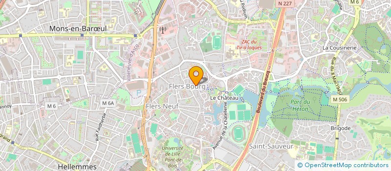 localisation de l'entreprise SCI LES JARDINS D'APOLLINE à VILLENEUVE-D'ASCQ