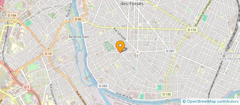 localisation de l'entreprise SCI LES JARDINS D'ARTEMIS à SAINT-MAUR-DES-FOSSES