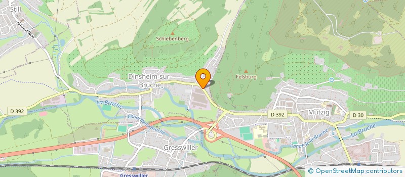 localisation de l'entreprise SCI LES JARDINS D'ATHENAIS  DINSHEIM-SUR-BRUCHE