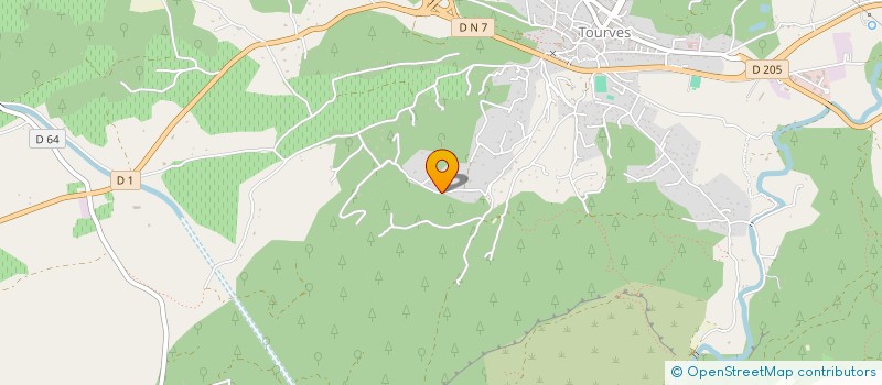 localisation de l'entreprise SCI LES JARDINS D'ELISE à TOURVES