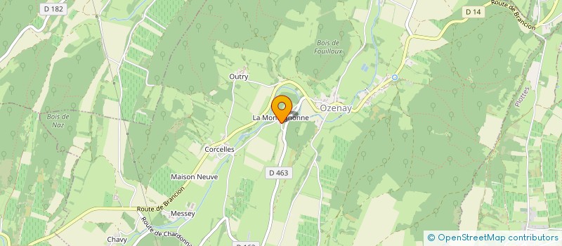 localisation de l'entreprise SCI LES JARDINS D UCHIZY  UCHIZY