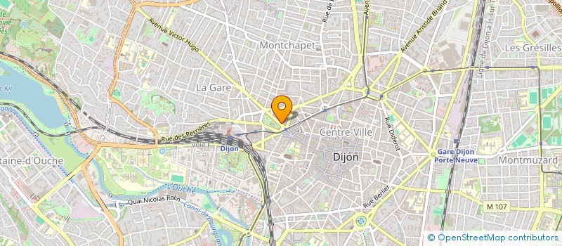 localisation de l'entreprise SCI LES JARDINS DARCY  DIJON