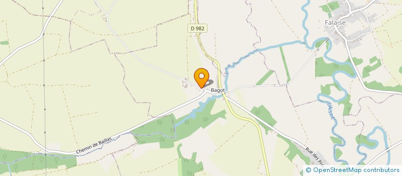 localisation de l'entreprise SCI LES JARDINS DE BAGOT  SAVIGNY-SUR-AISNE